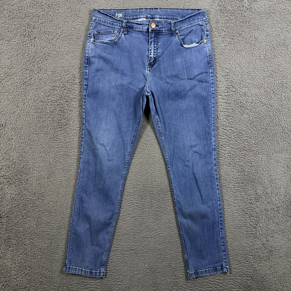 Men's Slim Fit Blue Jeans
